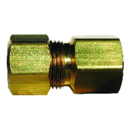 JMF Company 1/4 in. Compression X 1/2 in. D FPT Brass Adapter 4338216